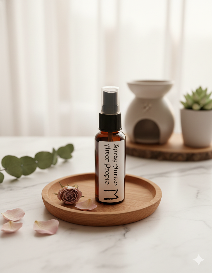 Spray Áurico de amor propio y de pareja (Ehwaz)