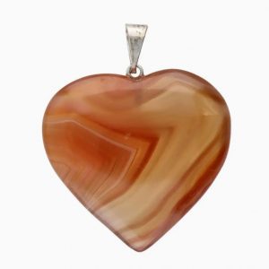 Colgante Corazón de Cornalina