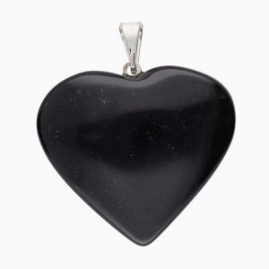 Colgante Corazón de Obsidiana
